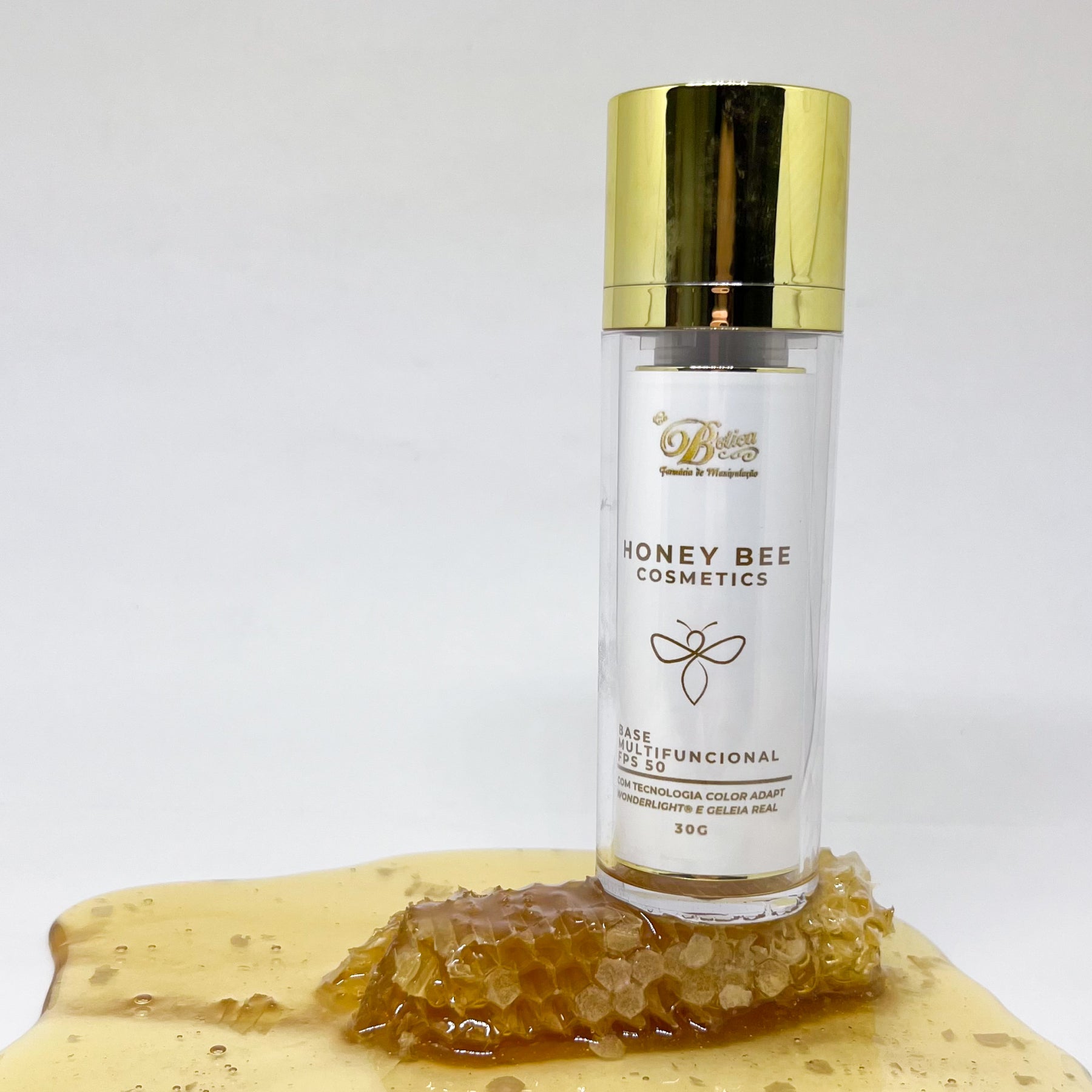 Base Multifuncional Honey Bee FPS 50 - Color Adapt